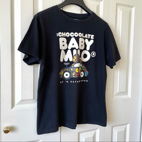 :Chocoolate HK Unisex Black Tee - Picture 4 of 7